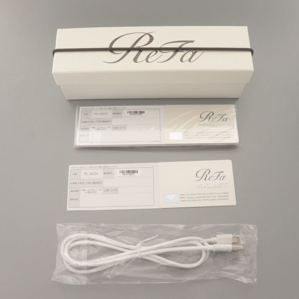 ■ ReFa リファ ヘアアイロン RE-AI02A ビューティック フィンガーアイロン 通電確認済み 付属品付き