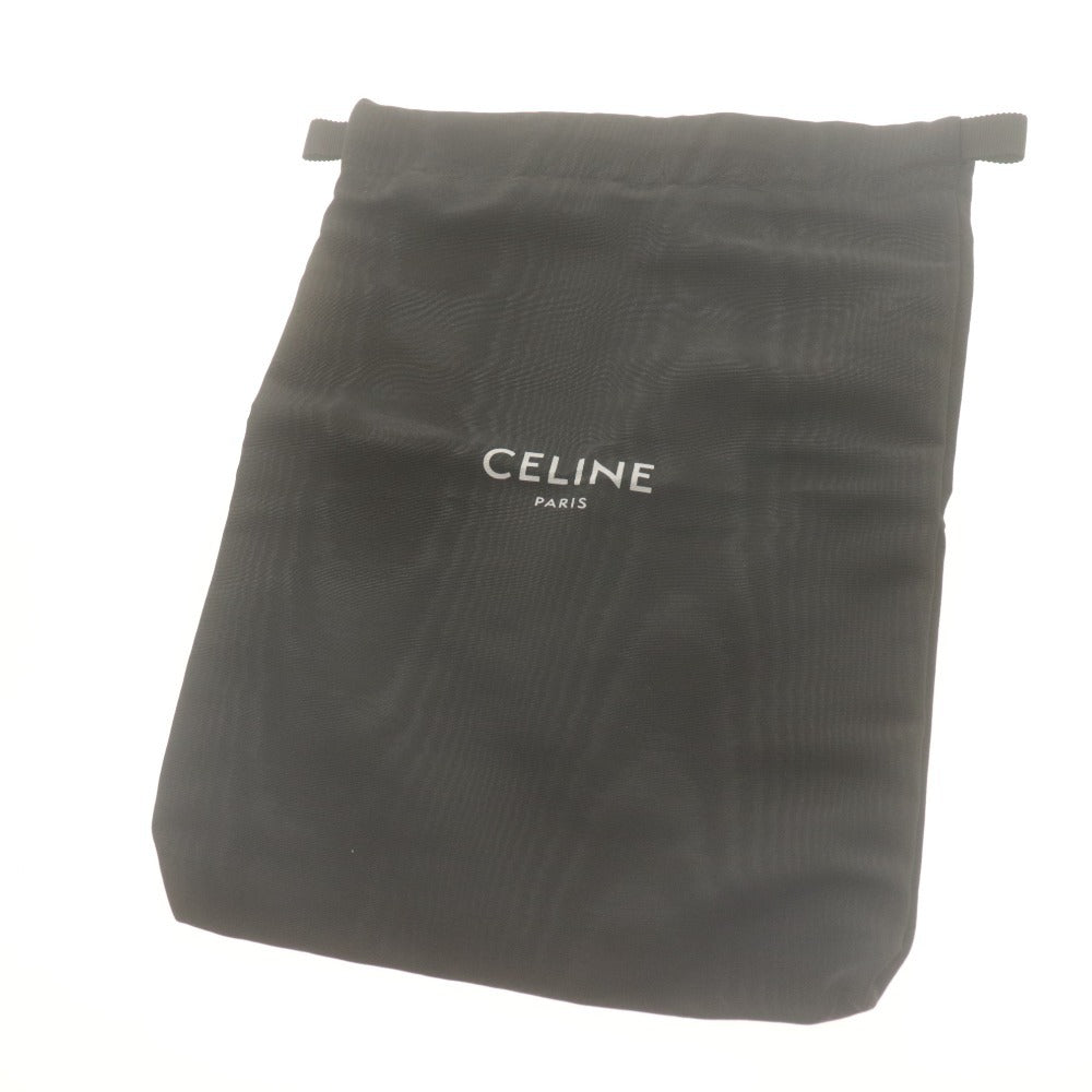 ■ CELINE セリーヌ ローファー シューズ 靴 フリンジ タッセル レディース 35 ホワイト 袋付き 未使用