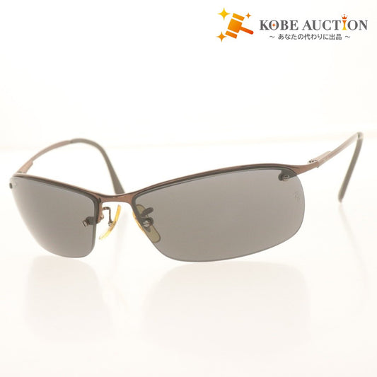 ■ Ray-Ban Sunglasses RB3183 014/73 63 □ 15 Eyewear Square Non-Prescription Men's Gray with Case