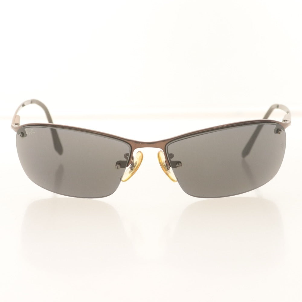 ■ Ray-Ban Sunglasses RB3183 014/73 63 □ 15 Eyewear Square Non-Prescription Men's Gray with Case