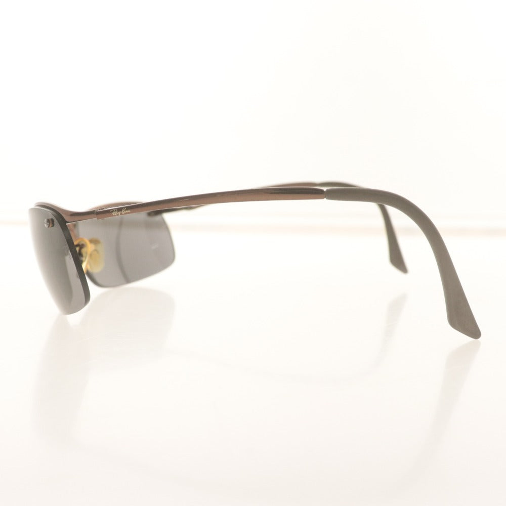 ■ Ray-Ban Sunglasses RB3183 014/73 63 □ 15 Eyewear Square Non-Prescription Men's Gray with Case