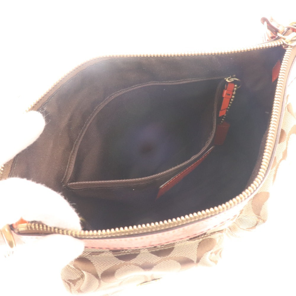 ■ コーチ ショルダーバッグ 3点セット まとめ売り 鞄 総柄 レディース ベージュ ブラウン オレンジ