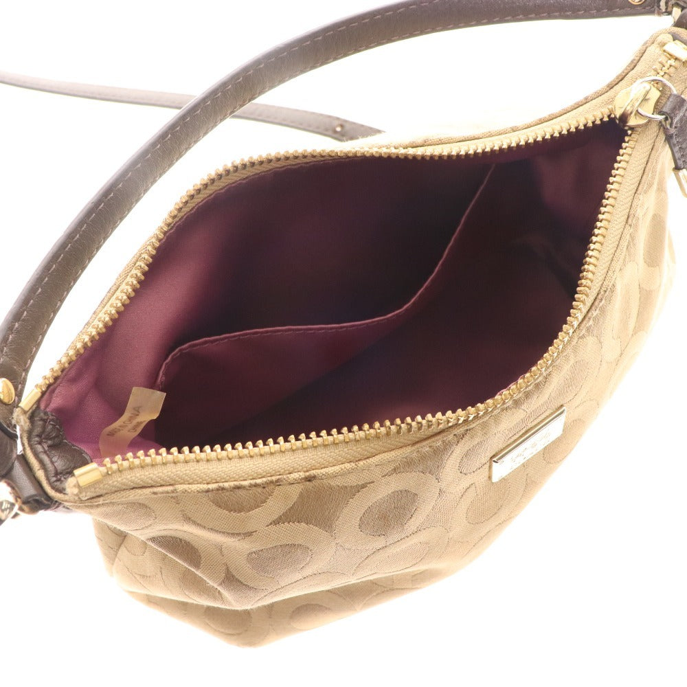 ■ コーチ ショルダーバッグ 3点セット まとめ売り 鞄 総柄 レディース ベージュ ブラウン オレンジ