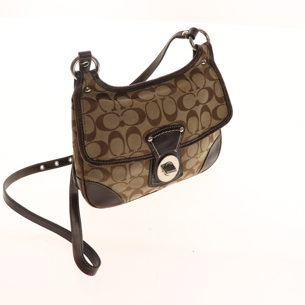 ■ コーチ ショルダーバッグ 3点セット まとめ売り 鞄 総柄 レディース ベージュ ブラウン オレンジ