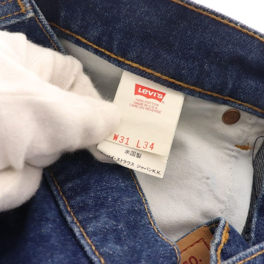 ■ リーバイス デニムパンツ ジーンズ ボトムス 510-0217 525刻印 米国製 メンズ Ｗ31 L34 インディゴブルー