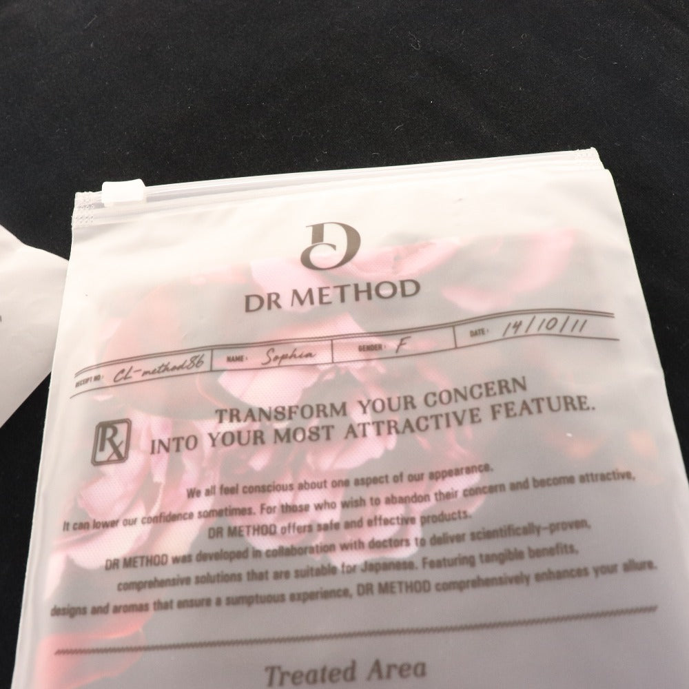 ■ ドクターメソッド ノンジーブラ ショーツノンワイヤー2点セット まとめ売り GL LL シェイディングピンク 花柄 袋付き 未使用