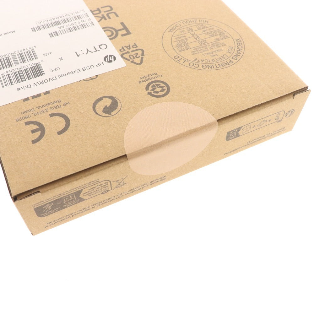 ■ HP製 外付けUSB DVDドライブ HP External USB DVDRW Drive 01 2024 未開封 未使用