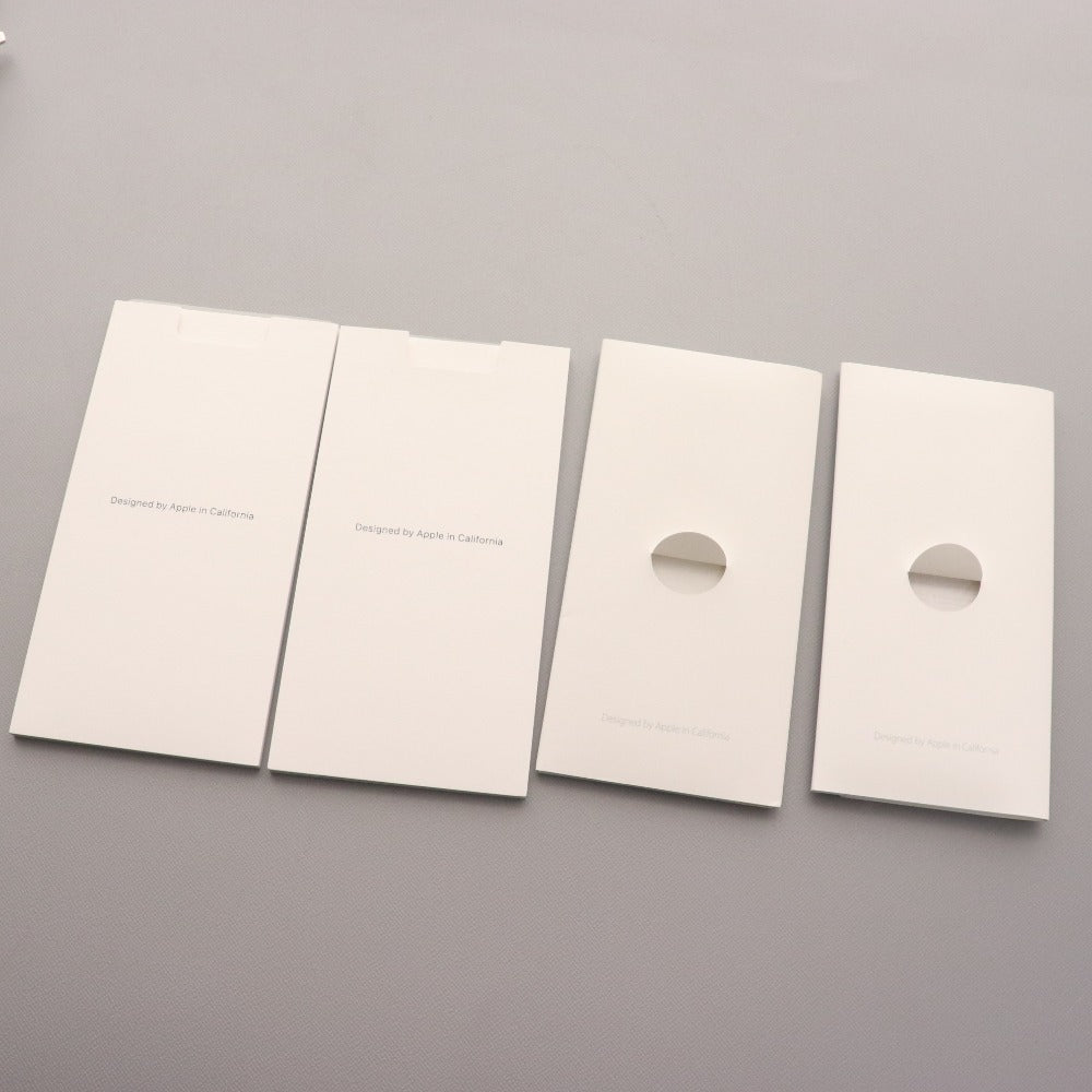 ■ アップル iphone 純正イヤホン ライトニングケーブル 充電器プラグ 4点セット まとめ売り iphone6 iphone8 箱付き