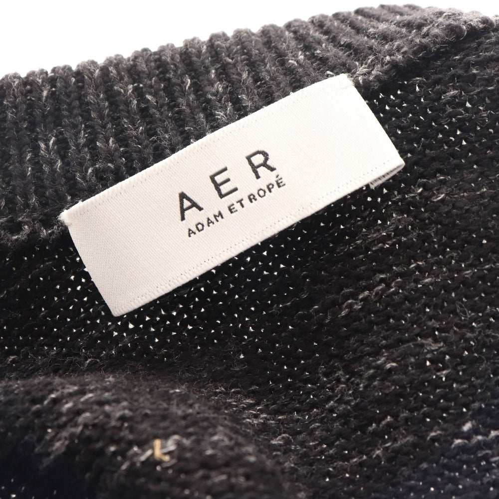 ■ Adam et Rope hoodie jacket lace zip-up women's F black unused