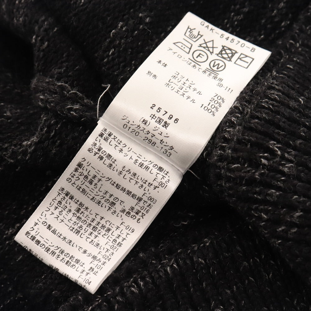 ■ Adam et Rope hoodie jacket lace zip-up women's F black unused