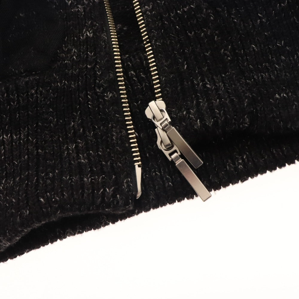 ■ Adam et Rope hoodie jacket lace zip-up women's F black unused