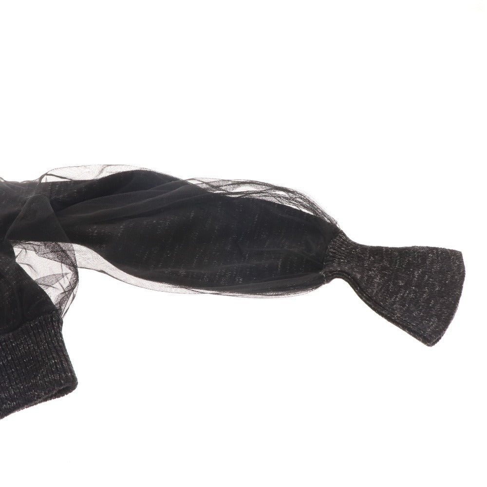 ■ Adam et Rope hoodie jacket lace zip-up women's F black unused