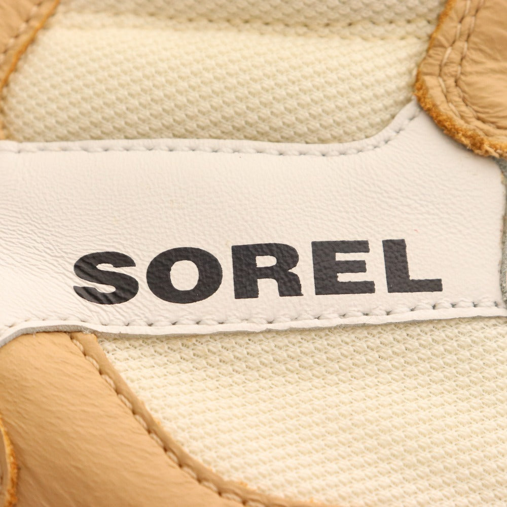 ■ Sorel Sneakers Shoes NL4885-191 Shoes Explorer 2 High Cut Waterproof Women's 24.5cm Beige