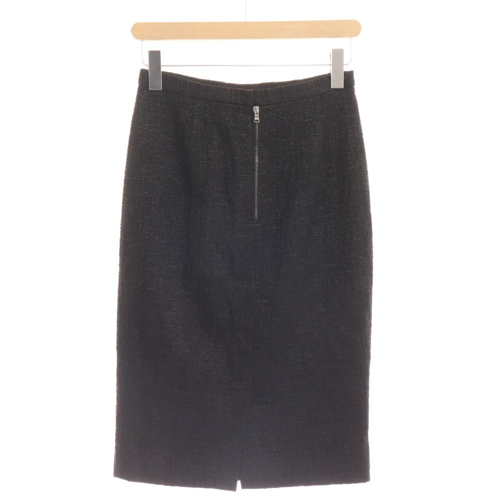 ■ ドルチェアンドガッバーナ タイトスカート ひざ丈 ボトムス ツイード レディース 40 ブラック