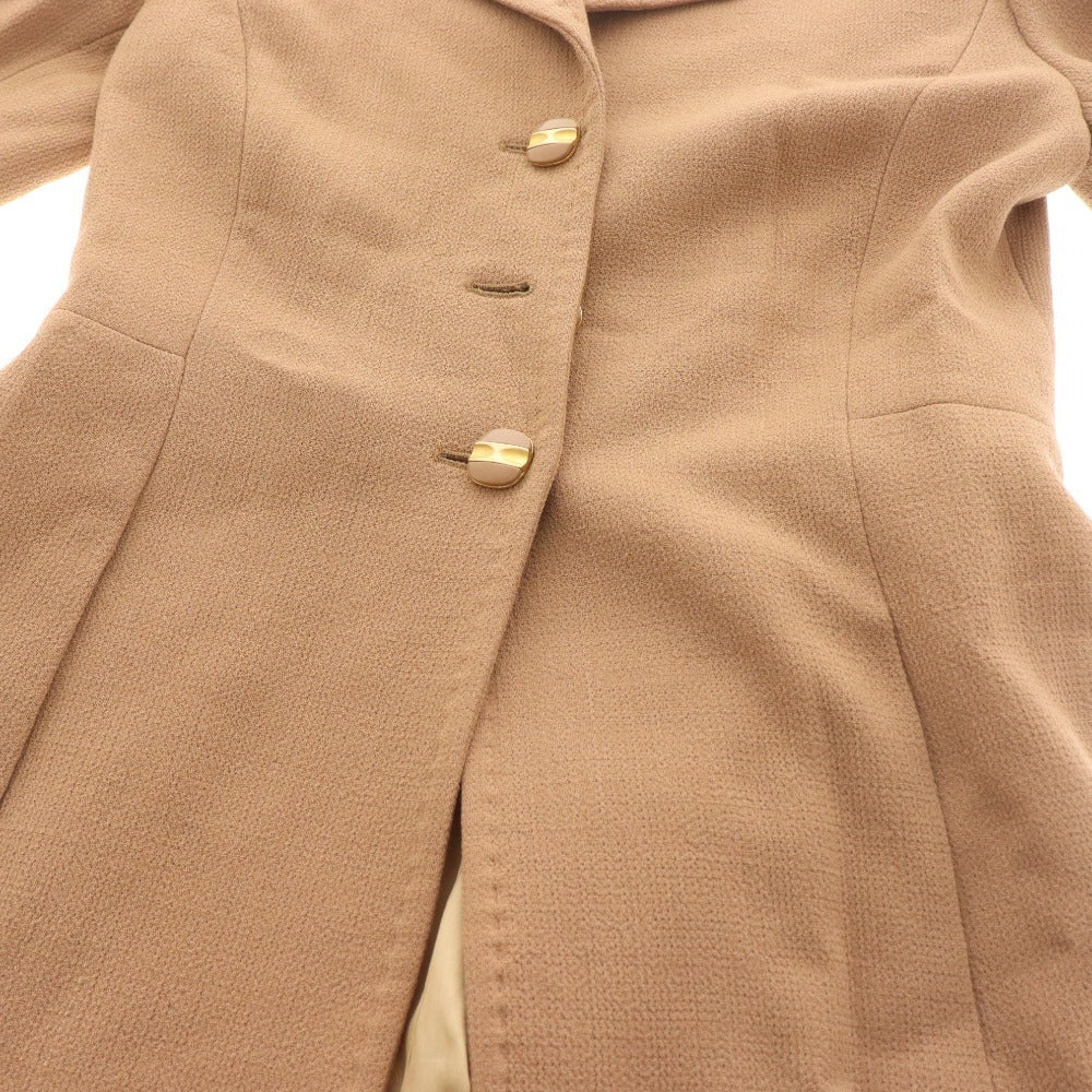 ■ マックスマーラ ピアノフォルテ チェスターコート ロング丈 アウター レディース 36 ベージュ