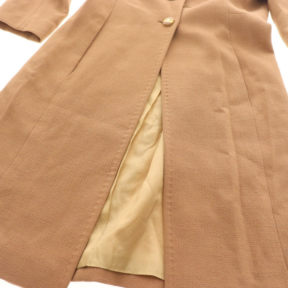 ■ マックスマーラ ピアノフォルテ チェスターコート ロング丈 アウター レディース 36 ベージュ