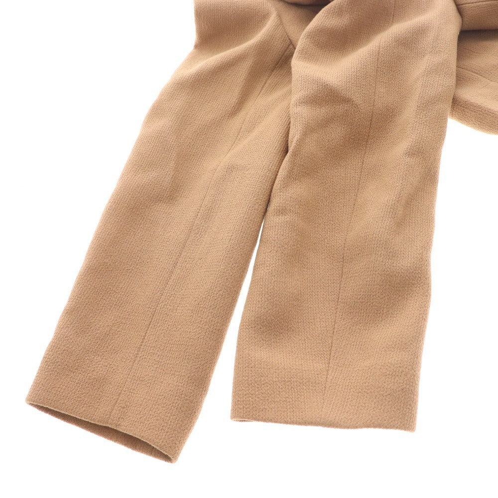 ■ マックスマーラ ピアノフォルテ チェスターコート ロング丈 アウター レディース 36 ベージュ