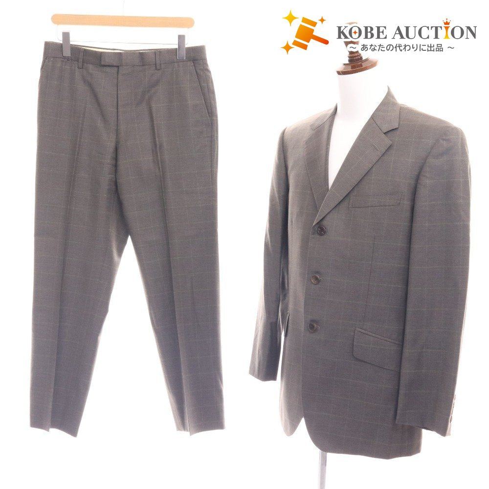 ■ ポールスミスコレクション スーツ セットアップ ジャケット パンツ 長袖 654-003 ウィント?ウヘ?ン メンズ XL グレー