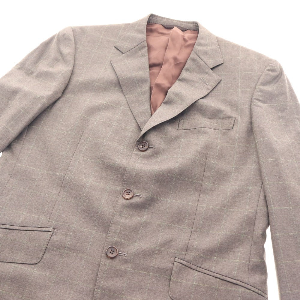 ■ ポールスミスコレクション スーツ セットアップ ジャケット パンツ 長袖 654-003 ウィント?ウヘ?ン メンズ XL グレー