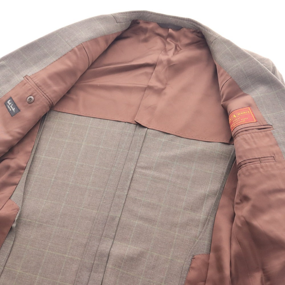 ■ ポールスミスコレクション スーツ セットアップ ジャケット パンツ 長袖 654-003 ウィント?ウヘ?ン メンズ XL グレー