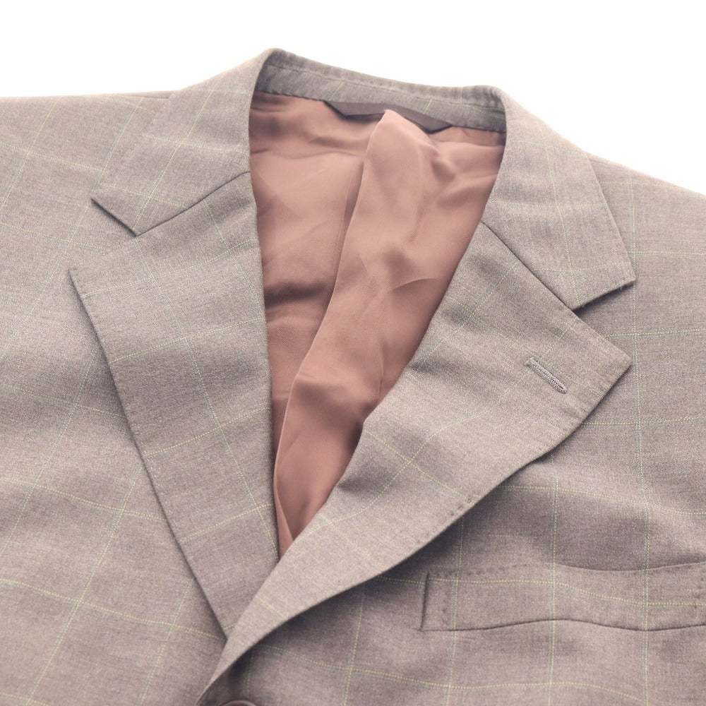 ■ ポールスミスコレクション スーツ セットアップ ジャケット パンツ 長袖 654-003 ウィント?ウヘ?ン メンズ XL グレー