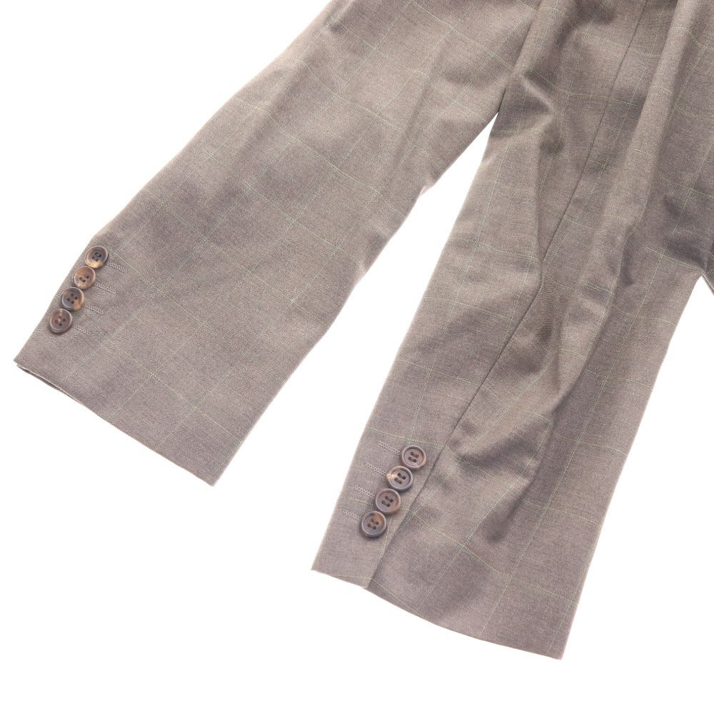 ■ ポールスミスコレクション スーツ セットアップ ジャケット パンツ 長袖 654-003 ウィント?ウヘ?ン メンズ XL グレー