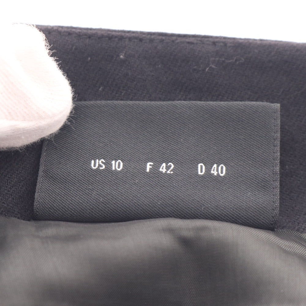 ■ アクリス ひざ丈スカート ボトムス スリット ベルト レディース 13 ブラック