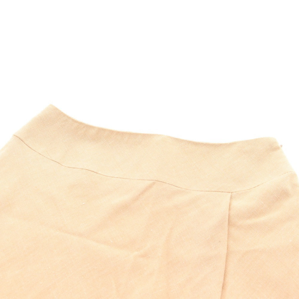 ■ 23区 セットアップ スーツ ジャケット ロングスカート 長袖 隠しボタン ラメ生地 フレア レディース 38 ライトベージュ