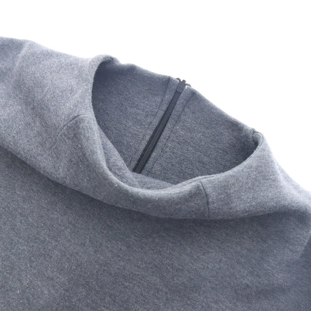 ■ アディダス トレーナー 長袖 トップス 無地 チャック 丸首 メンズ レディース S ダークグレー系