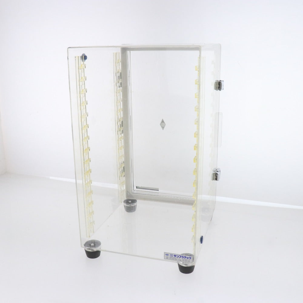■ サンプラテック デシケーター 防湿保管庫 除湿保管庫 レンズ保管庫 実験機器 研究設備 付属品付き