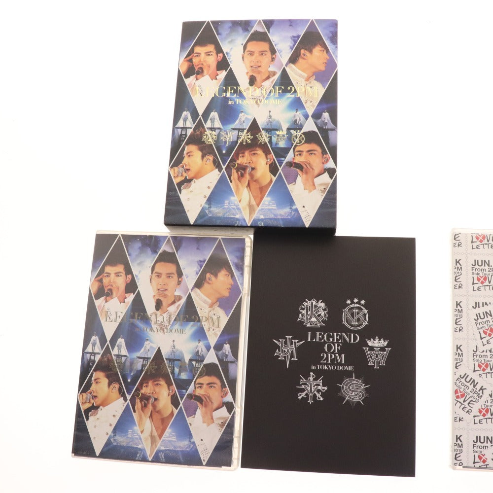 ■ 2PM ジュンケイ DVD CD 4点セット まとめ売り ソロツアー2015 東京ドームツアー ワンポイントハングル ベストアルバム 韓流 未開封含む
