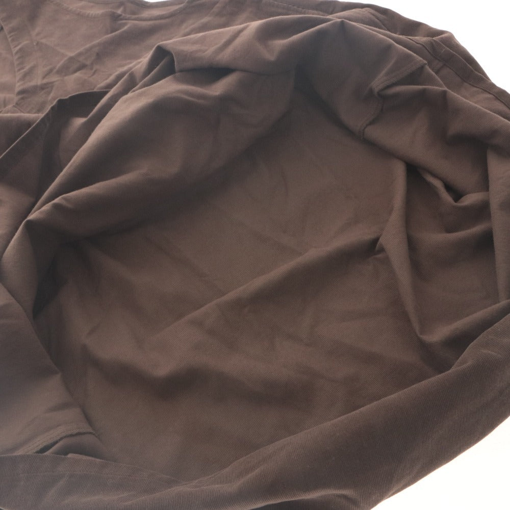 ■ APPLE HOUSE Abuchi Long Dress Jumper Skirt Sleeveless Top V-neck Women's Approximately XL Dark Brown
