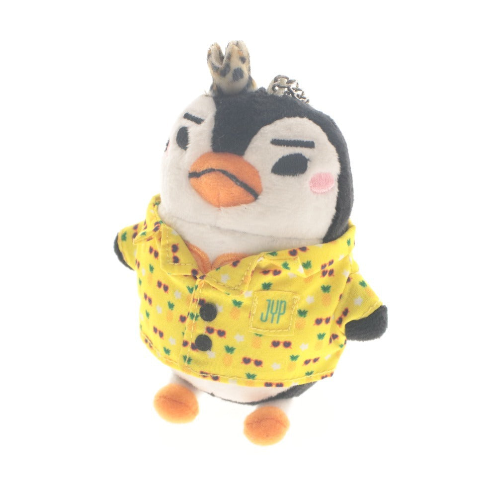 □ 2PM ジュノ ぬいぐるみ 皇帝ペンペン アロハシャツ パイナップル柄