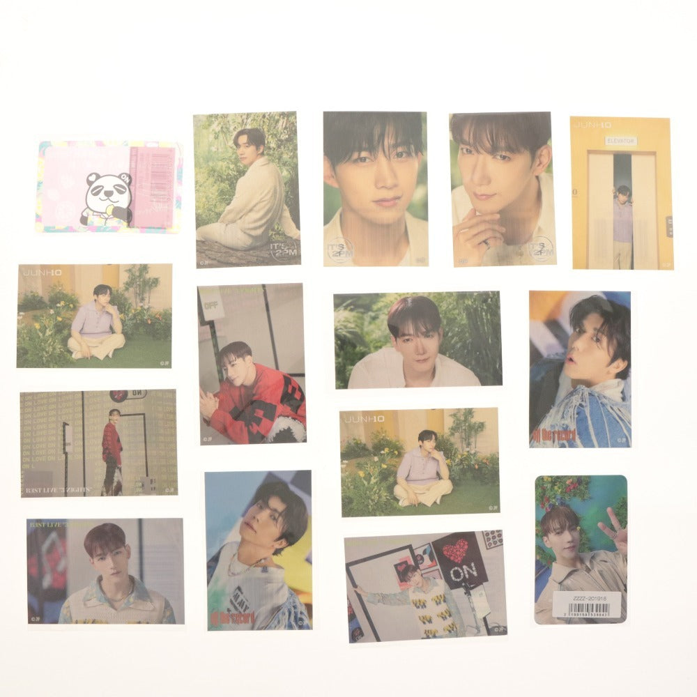 ■ 2PM Goods Large Lot Set Including Trading Cards, Penlights, Pin Badges, Smartphone Rings, Towels, Jun. K, Junho, Emperor Penpen, etc. (Some Unopened)
