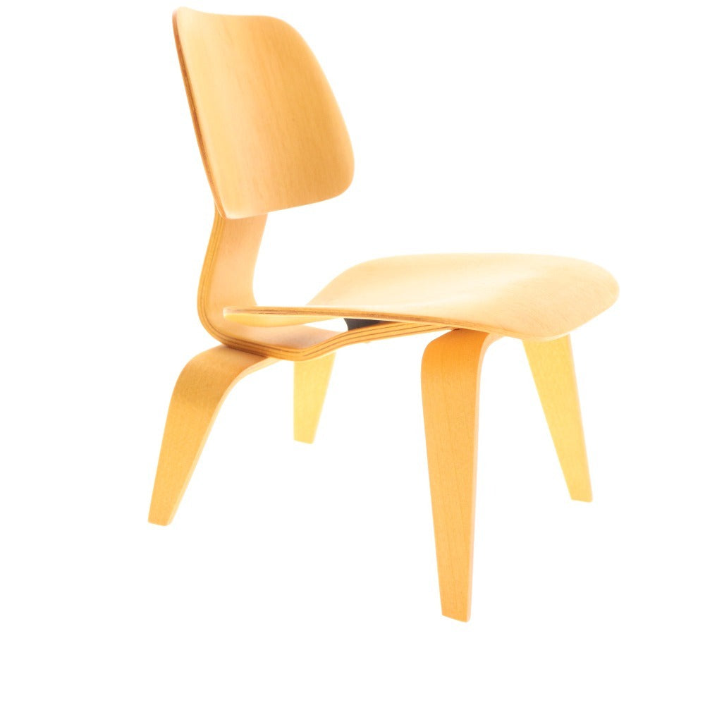 ■ ヴィトラデザインミュージアム ミニチュア チェア Charles ＆ Ray Eames LCW 1945 手作り 木製 ポーランド製 箱付き