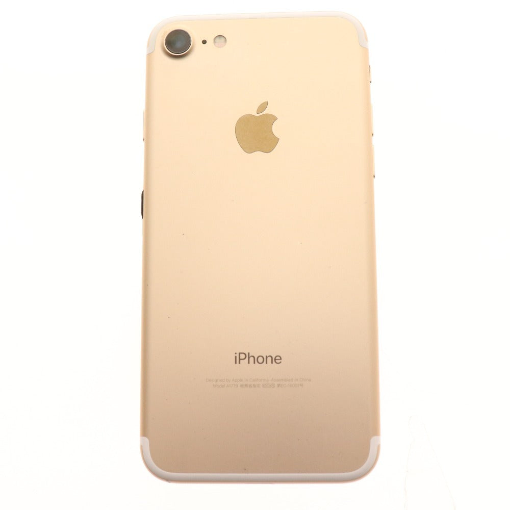 ■ アップル iPhone7本体 32GB A1779 利用制限:〇 SIMフリー スマートフォン アイフォン ベージュ 初期化済み