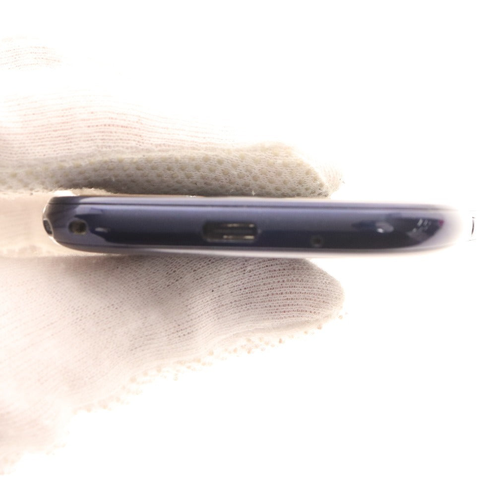 ■ ドコモ らくらくホン 本体 F-42A 利用制限:〇 らくらくスマートフォン ネイビー 初期化済み