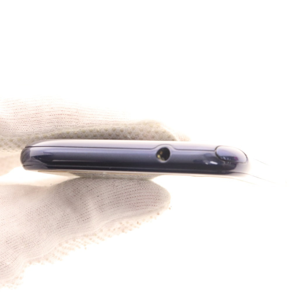 ■ ドコモ らくらくホン 本体 F-42A 利用制限:〇 らくらくスマートフォン ネイビー 初期化済み