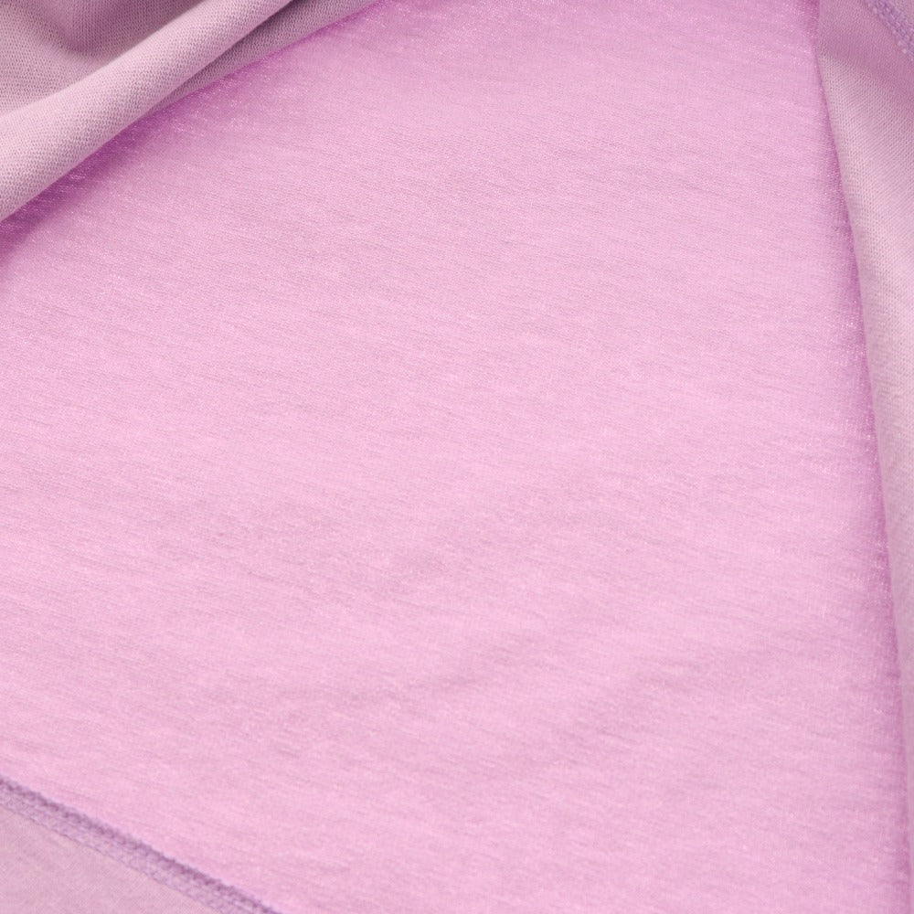 ■ イウエンマトフ カットソー ワンピース 長袖 ロング丈 トップス ボトムス スリット レディース F パープル タグ付き 未使用