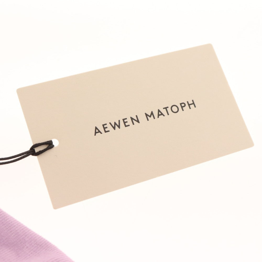 ■ イウエンマトフ カットソー ワンピース 長袖 ロング丈 トップス ボトムス スリット レディース F パープル タグ付き 未使用