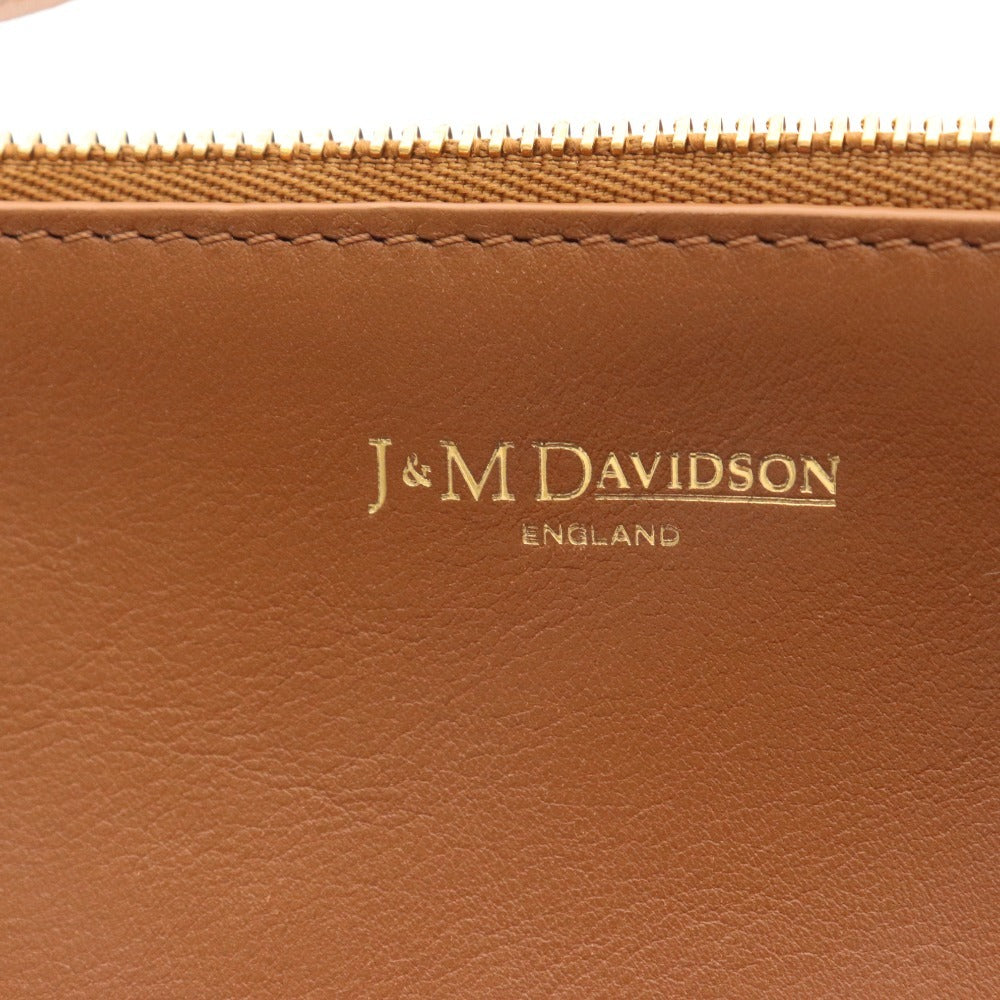 ■ ジェイアンドエム デヴィットソン ポーチ レディース ブラウン 箱付き 未使用