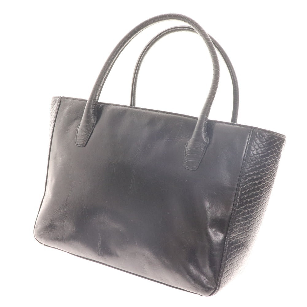 ■ コールハーン トートバッグ ハンドバッグ 鞄 レザー レディース 黒 ブラック ショルダー付き