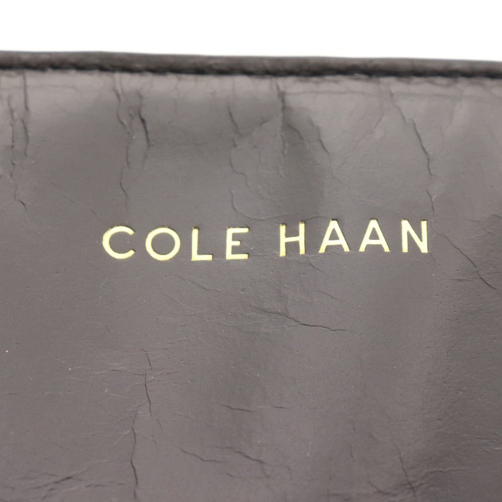 ■ コールハーン トートバッグ ハンドバッグ 鞄 レザー レディース 黒 ブラック ショルダー付き