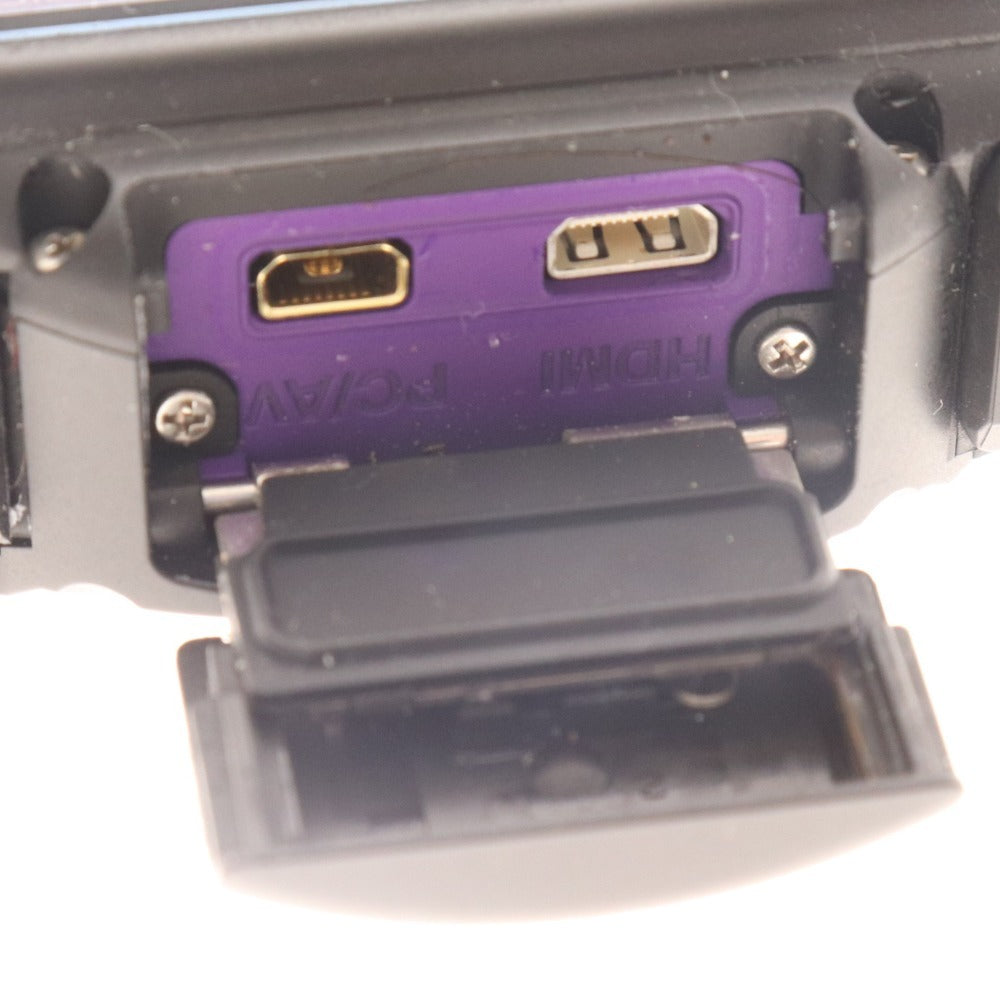 ■ ペンタックス コンパクトデジタルカメラ OPTIO WG-1 防水 デジカメ パープル 通電確認済み 付属品付き
