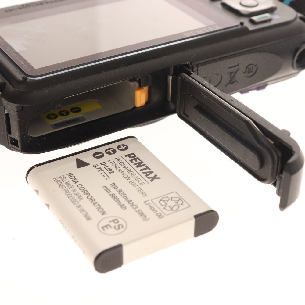 ■ ペンタックス コンパクトデジタルカメラ OPTIO WG-1 防水 デジカメ パープル 通電確認済み 付属品付き