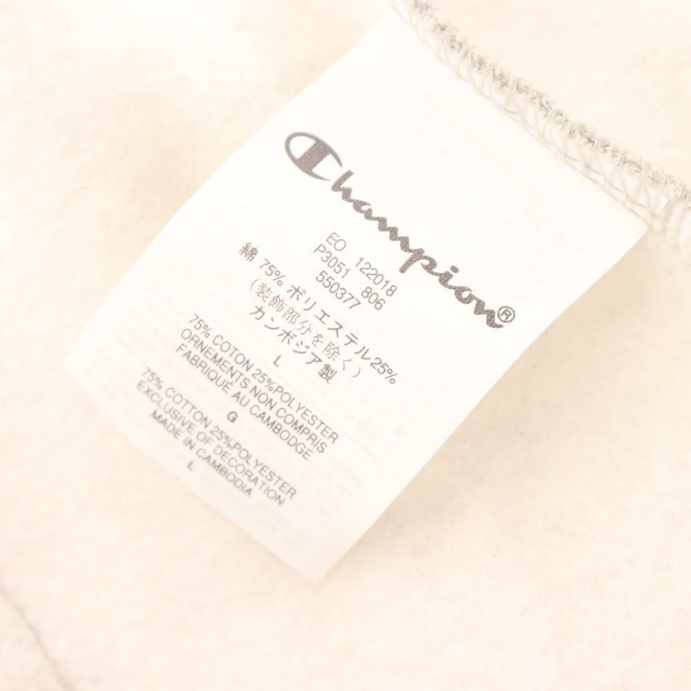 ■ Supreme Champion Sweatpants Bottoms Fleece Lining Men's L Gray With Bag