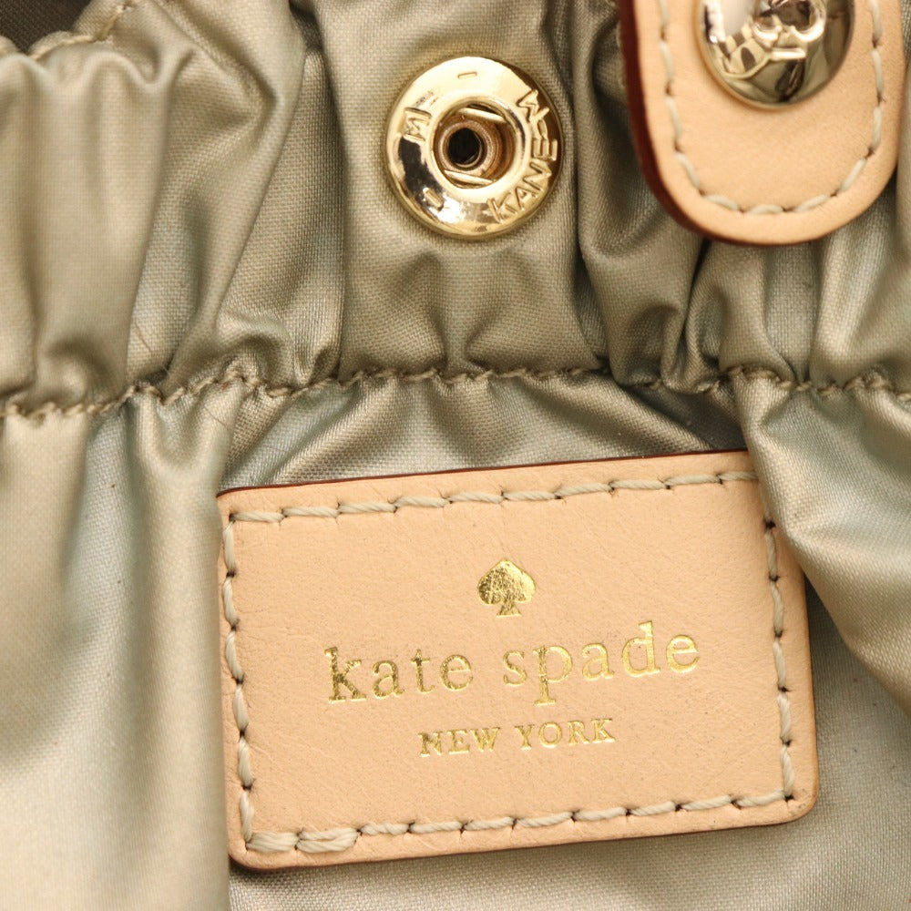 ■ ケイトスペード ハンドバッグ ショルダーバッグ ゼブラ柄 レディース ベージュ ブラウン 付属品付き