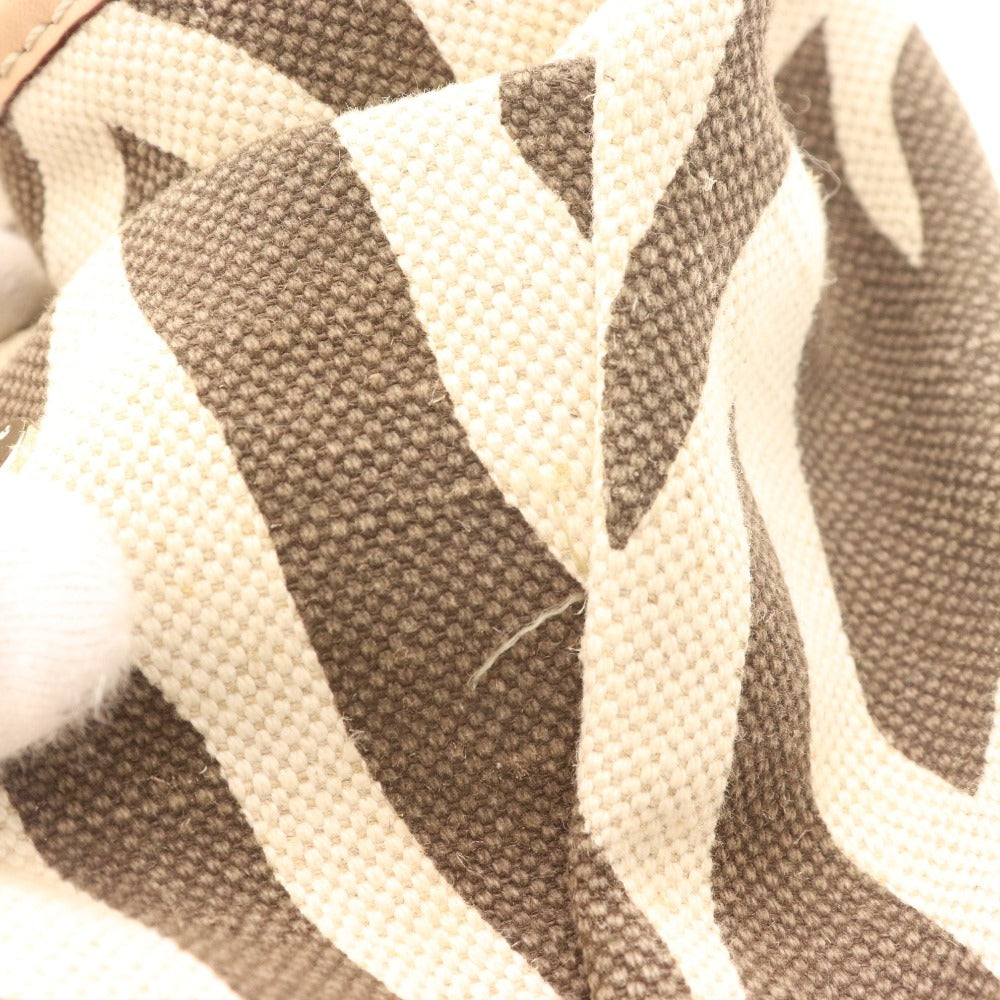 ■ ケイトスペード ハンドバッグ ショルダーバッグ ゼブラ柄 レディース ベージュ ブラウン 付属品付き