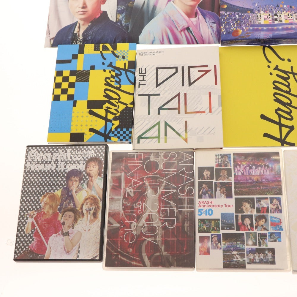 ■ 嵐 コンサート ライブツアー フェス グッズ 19点セット まとめ売り DVD ブルーレイ CD ベストアルバム