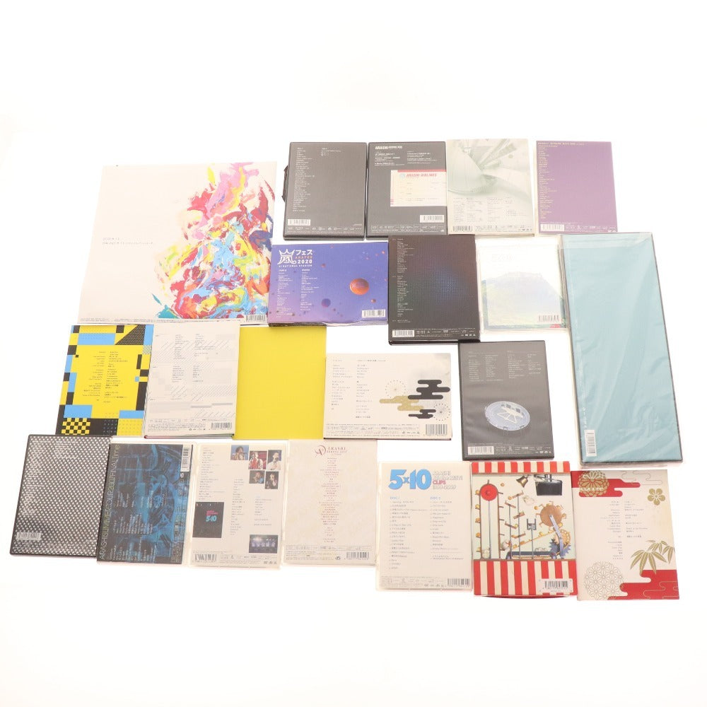 ■ 嵐 コンサート ライブツアー フェス グッズ 19点セット まとめ売り DVD ブルーレイ CD ベストアルバム
